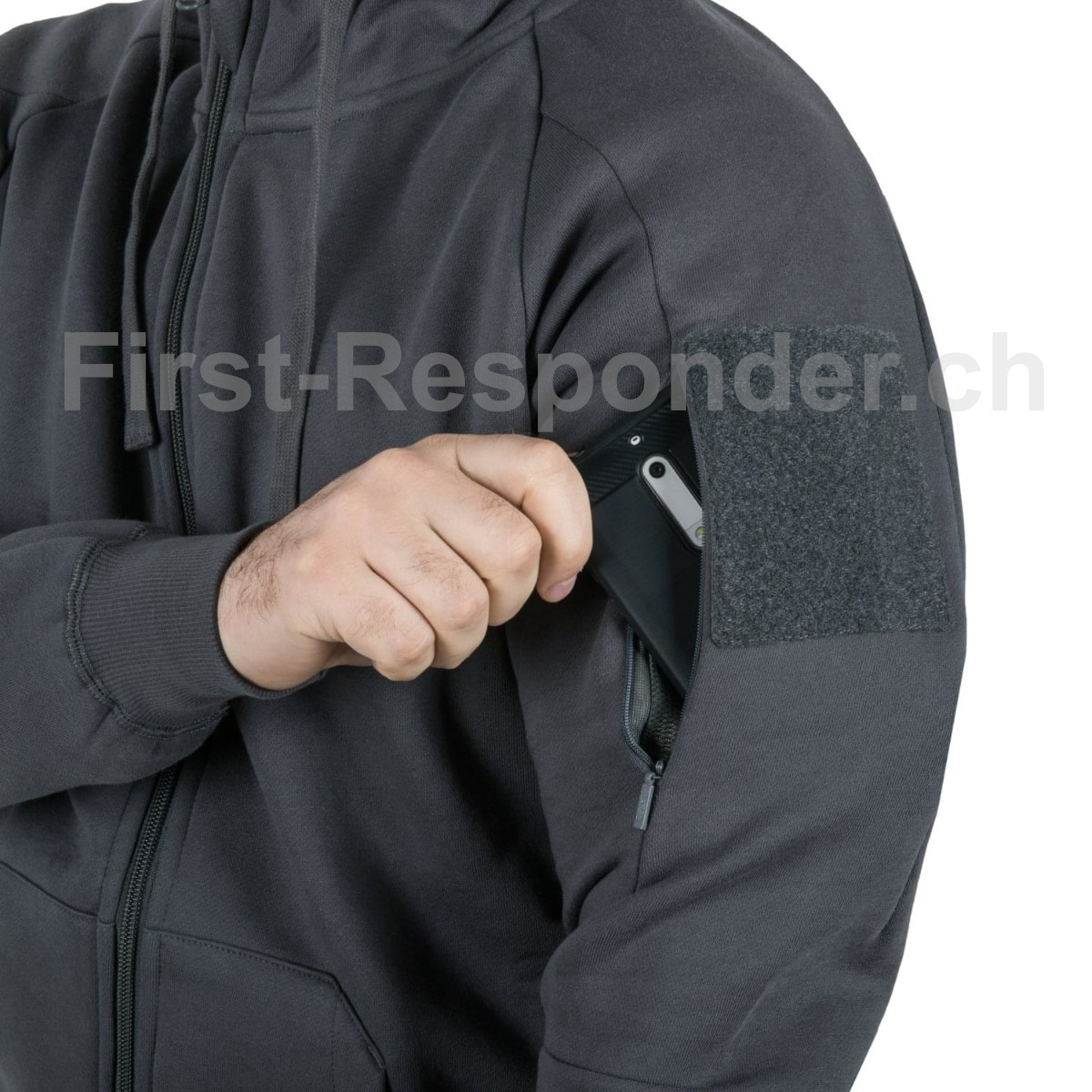 Helikon-Tex CHF covert tactical hoodie lite fullzip outdoor Kapuzenpullover 
