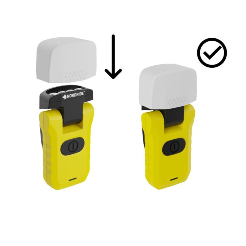NORDRIDE-Signalkappe-Diffusor-Paramedic-Scout-Patrol_anleitung-paramedic-yellow